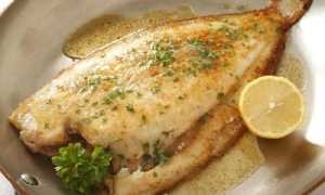 Морской язык с картофелем