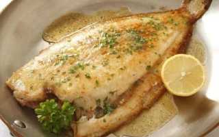 Морской язык с картофелем