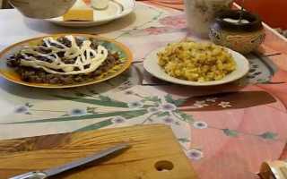 Рецепт салата из легкого свинины