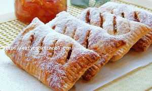 Как испечь сдобные, творожные и слоеные булочки с джемом