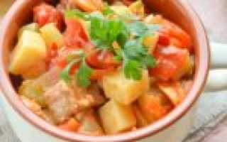 Рецепт вкусной свинины с овощами в мультиварке