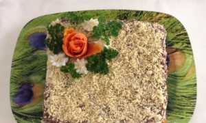 Салат с куриной печенью слоями. Простые рецепты вкусного салата