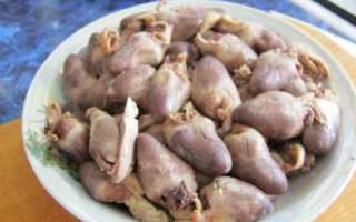 Сколько времени варить куриное сердце до готовности