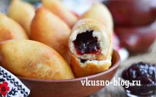 Пирожки на кефире с вареньем: пошаговый рецепт (17 фото)
