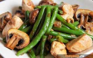 Салат из стручковой фасоли и курицы: рецепты