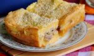 Вкусный заливной пирог с курицей: быстрый рецепт