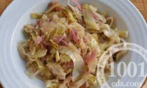 Тушеная капуста – 10 очень вкусных рецептов
