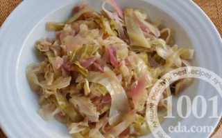 Тушеная капуста – 10 очень вкусных рецептов